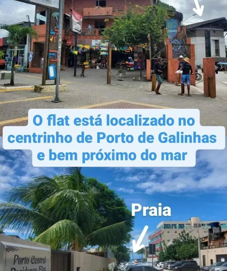 Porto Central 201 2Q Vila Turistica 50M Do Mar Pôrto das Galinhas 0*,  Brazílie